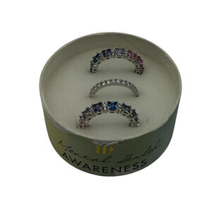 Bomb Party RBP7603 Our Thoughts Don't Define Us Cubic Zirconia Stone Size 8 Ring
